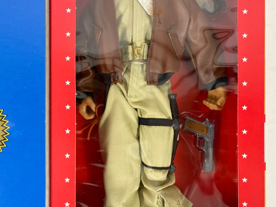 Vintage Limited Edition WWII 50th Anniversary Commemorative Edition GI Joe Action Pilot By Hasbro New In Box 11.5H [Photo 7]