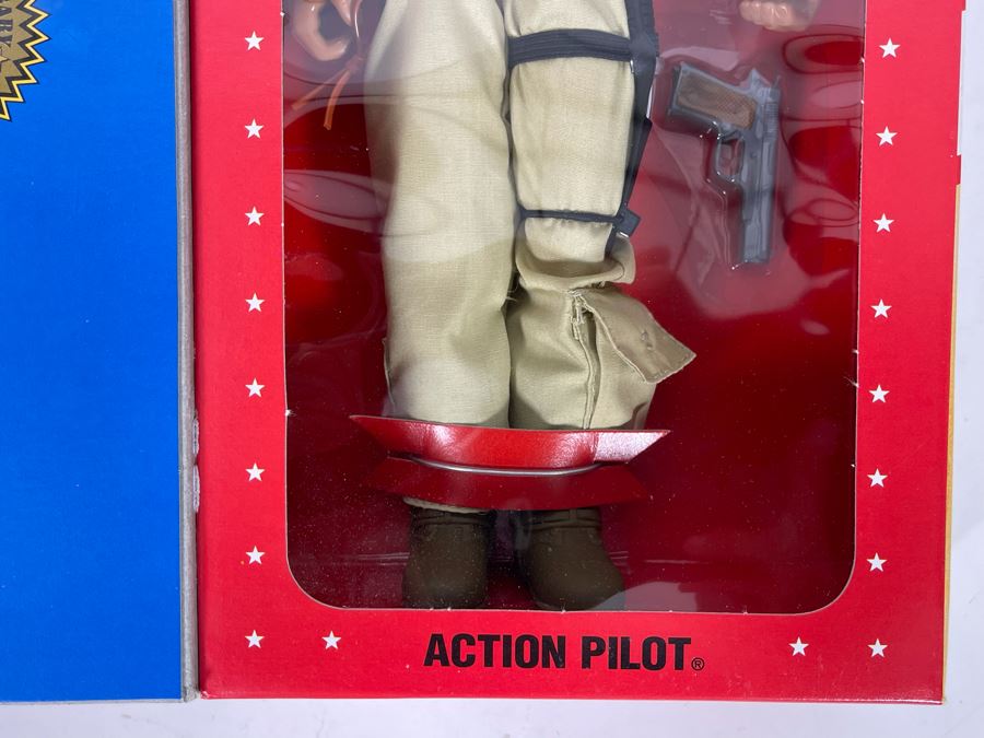 Vintage Limited Edition WWII 50th Anniversary Commemorative Edition GI Joe Action Pilot By Hasbro New In Box 11.5H [Photo 8]