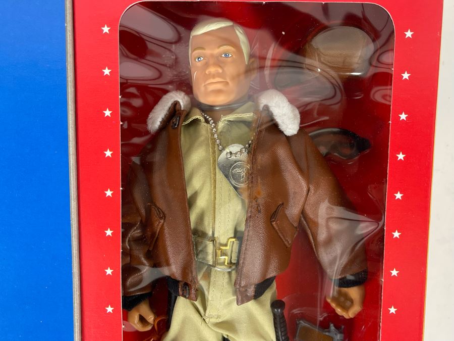 Vintage Limited Edition WWII 50th Anniversary Commemorative Edition GI Joe Action Pilot By Hasbro New In Box 11.5H [Photo 6]