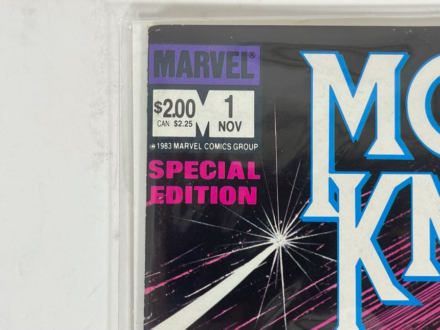 JUST ADDED - Vintage Marvel Moon Knight #1 Premier Issue And Moon Knight #1 Special Edition Comic Books [Photo 4]