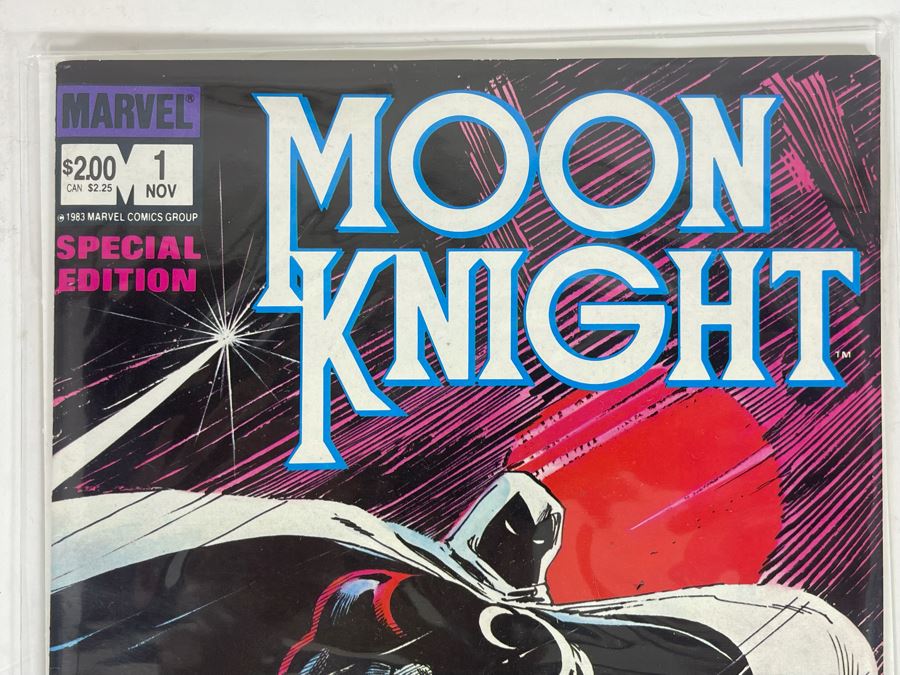 JUST ADDED - Vintage Marvel Moon Knight #1 Premier Issue And Moon Knight #1 Special Edition Comic Books [Photo 3]