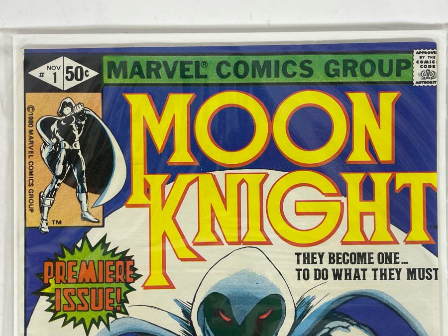 JUST ADDED - Vintage Marvel Moon Knight #1 Premier Issue And Moon Knight #1 Special Edition Comic Books [Photo 5]