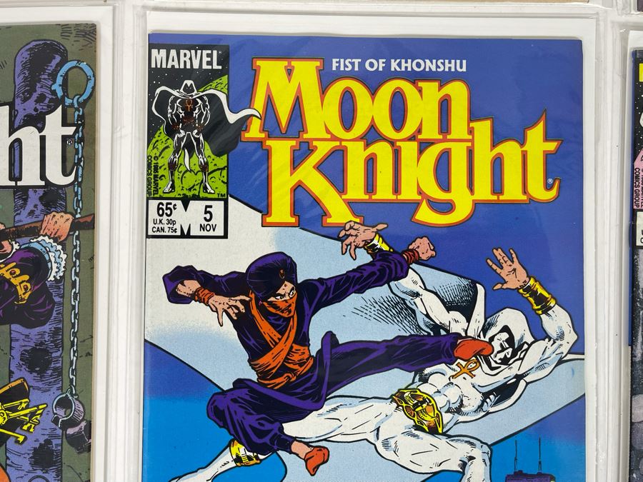 JUST ADDED - Marvel Moon Knight Fist Of Khonshu Complete Series #1-6 Comic Books [Photo 7]