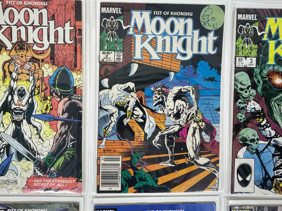JUST ADDED - Marvel Moon Knight Fist Of Khonshu Complete Series #1-6 Comic Books [Photo 10]