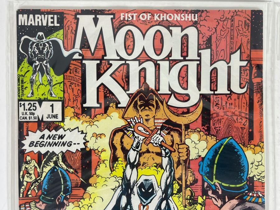JUST ADDED - Marvel Moon Knight Fist Of Khonshu Complete Series #1-6 Comic Books [Photo 3]