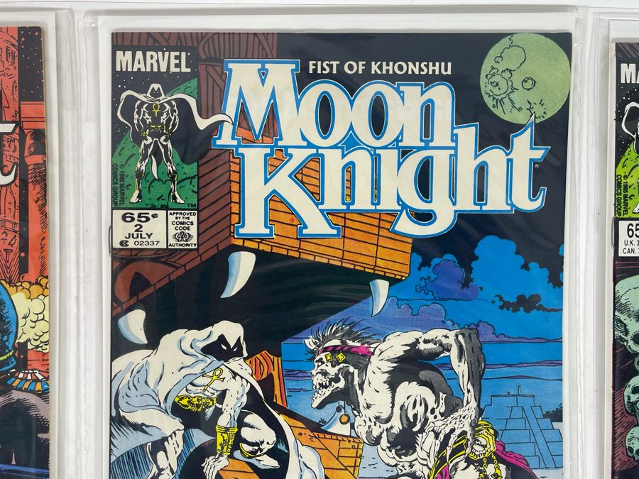 JUST ADDED - Marvel Moon Knight Fist Of Khonshu Complete Series #1-6 Comic Books [Photo 4]