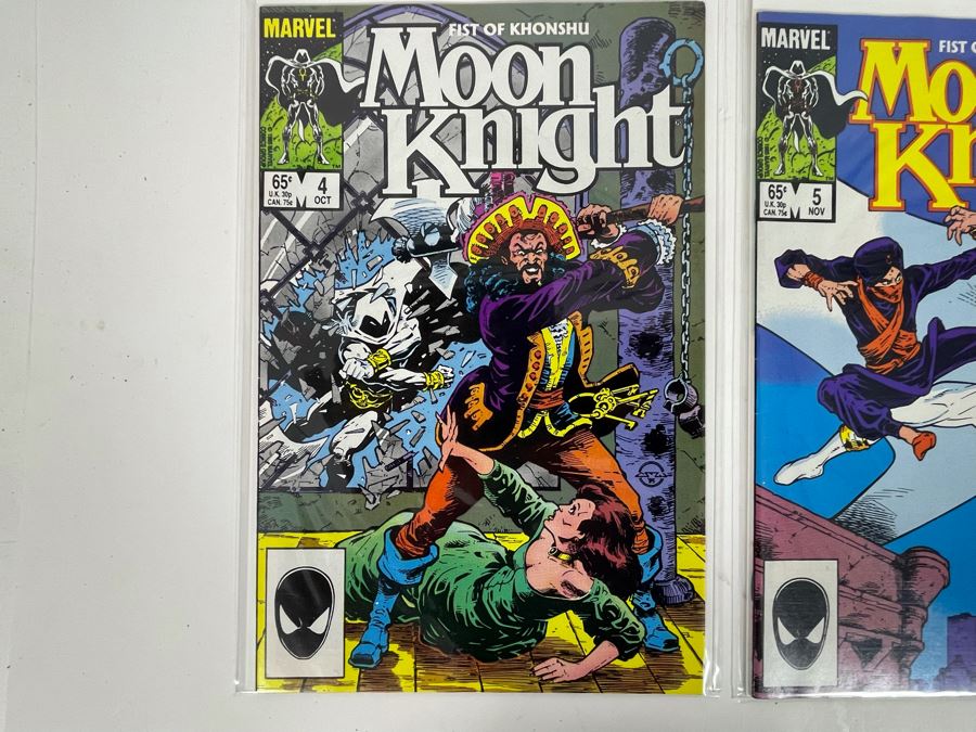 JUST ADDED - Marvel Moon Knight Fist Of Khonshu Complete Series #1-6 Comic Books [Photo 12]