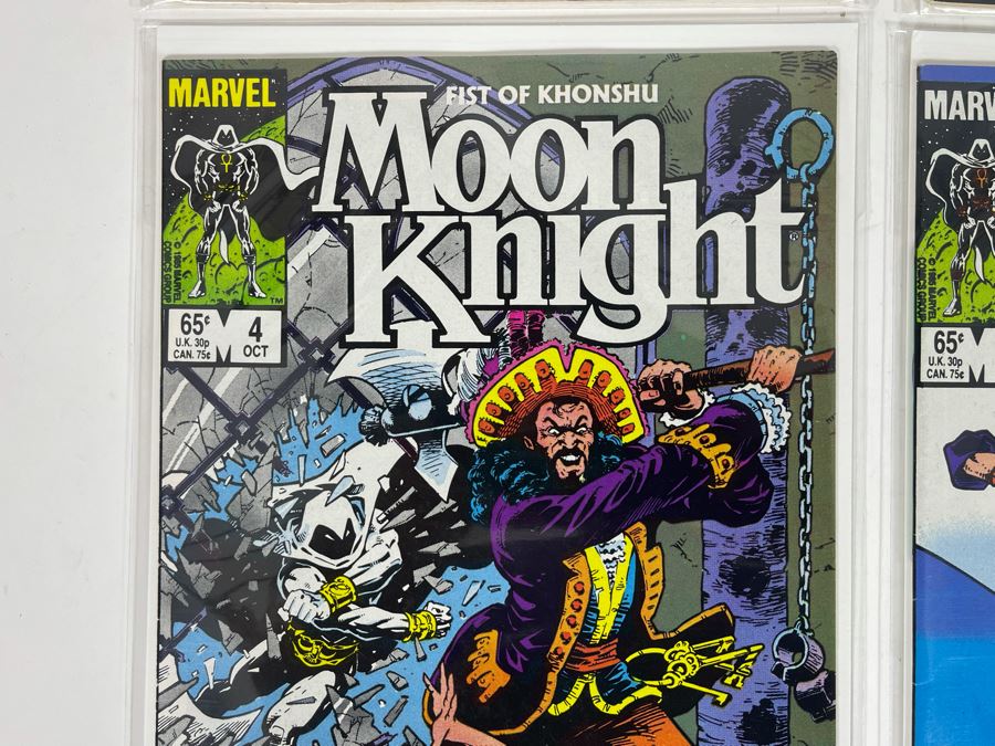 JUST ADDED - Marvel Moon Knight Fist Of Khonshu Complete Series #1-6 Comic Books [Photo 6]