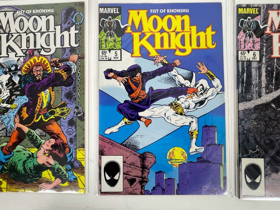 JUST ADDED - Marvel Moon Knight Fist Of Khonshu Complete Series #1-6 Comic Books [Photo 13]