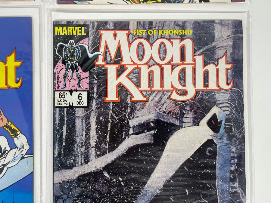 JUST ADDED - Marvel Moon Knight Fist Of Khonshu Complete Series #1-6 Comic Books [Photo 8]