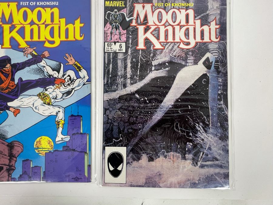 JUST ADDED - Marvel Moon Knight Fist Of Khonshu Complete Series #1-6 Comic Books [Photo 14]
