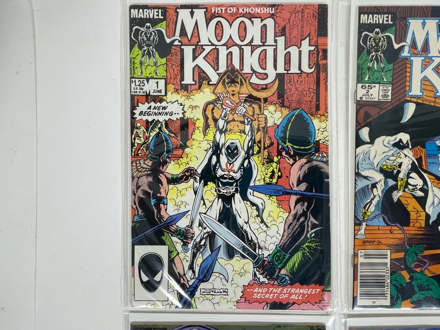 JUST ADDED - Marvel Moon Knight Fist Of Khonshu Complete Series #1-6 Comic Books [Photo 9]