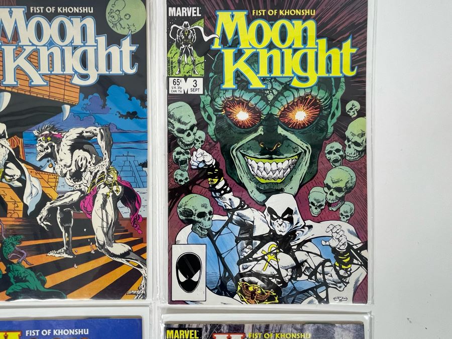 JUST ADDED - Marvel Moon Knight Fist Of Khonshu Complete Series #1-6 Comic Books [Photo 11]