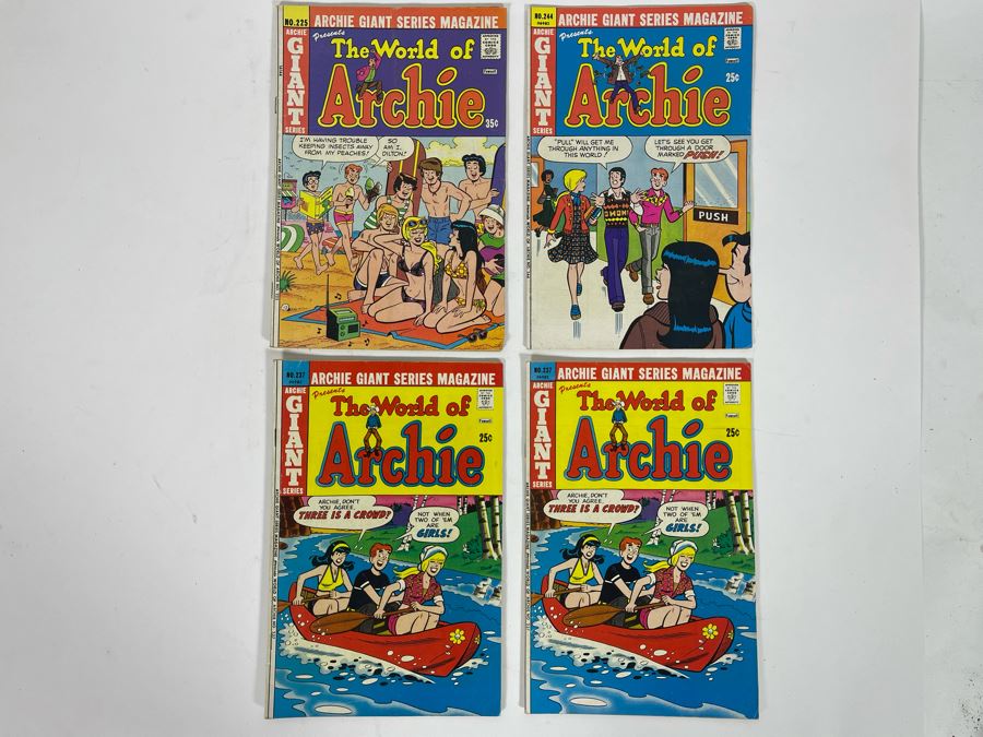 JUST ADDED - Four The World Of Archie Comic Books