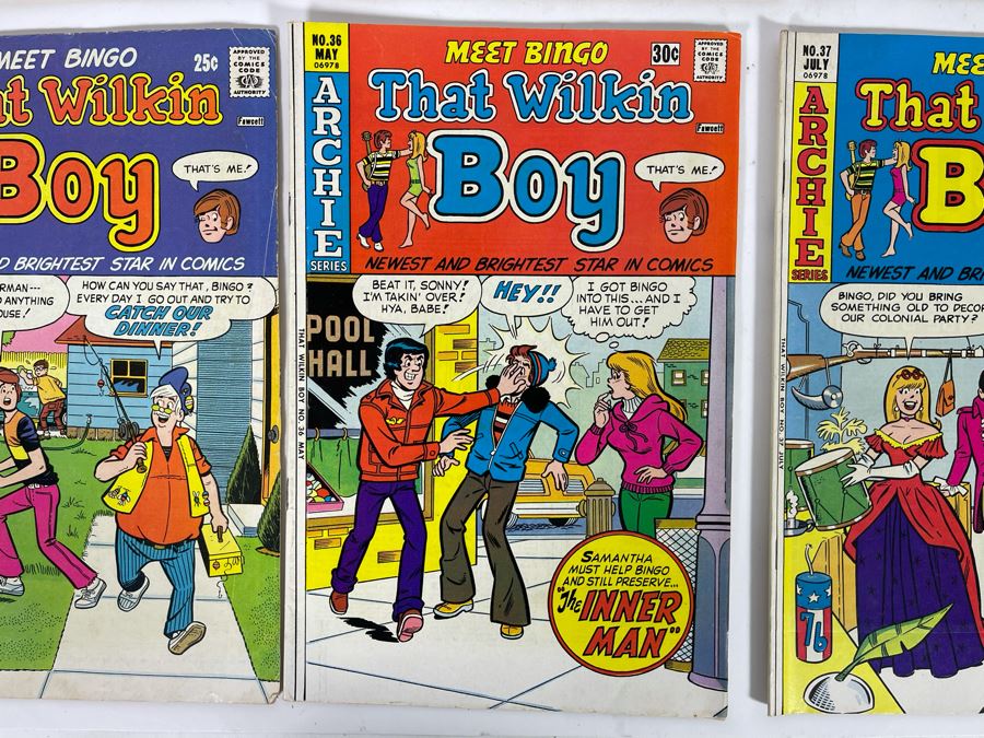 JUST ADDED - (2) Archie’s Girls Betty And Veronica, (2) Archie Mad House, (3) Archie That Wilkin Boy And (1) Archie’s T.V. Laugh Out Comic Books  [Photo 8]