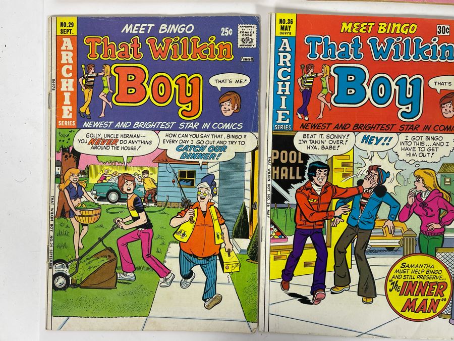 JUST ADDED - (2) Archie’s Girls Betty And Veronica, (2) Archie Mad House, (3) Archie That Wilkin Boy And (1) Archie’s T.V. Laugh Out Comic Books  [Photo 7]