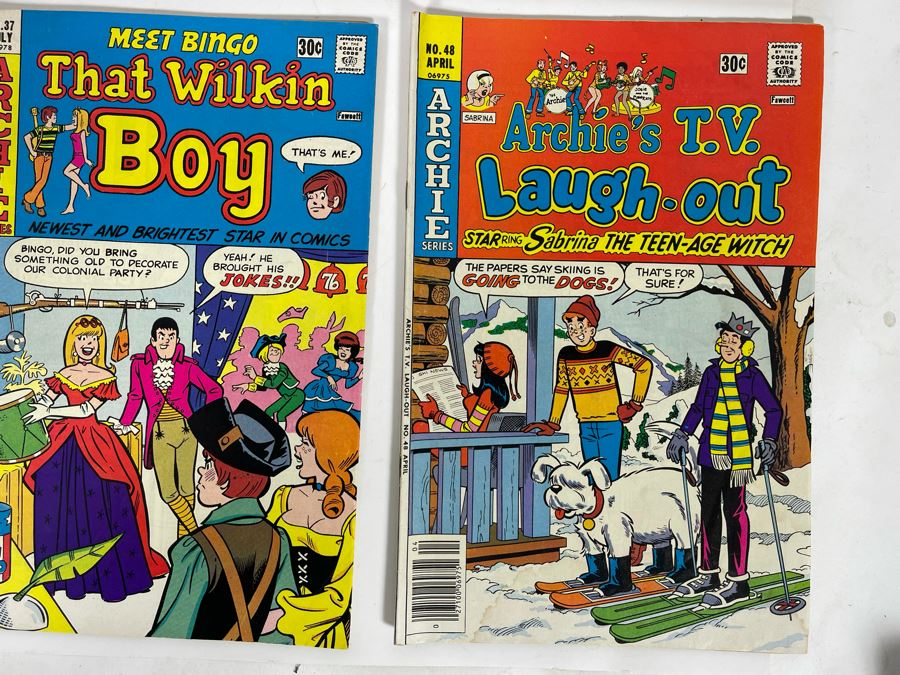 JUST ADDED - (2) Archie’s Girls Betty And Veronica, (2) Archie Mad House, (3) Archie That Wilkin Boy And (1) Archie’s T.V. Laugh Out Comic Books  [Photo 10]