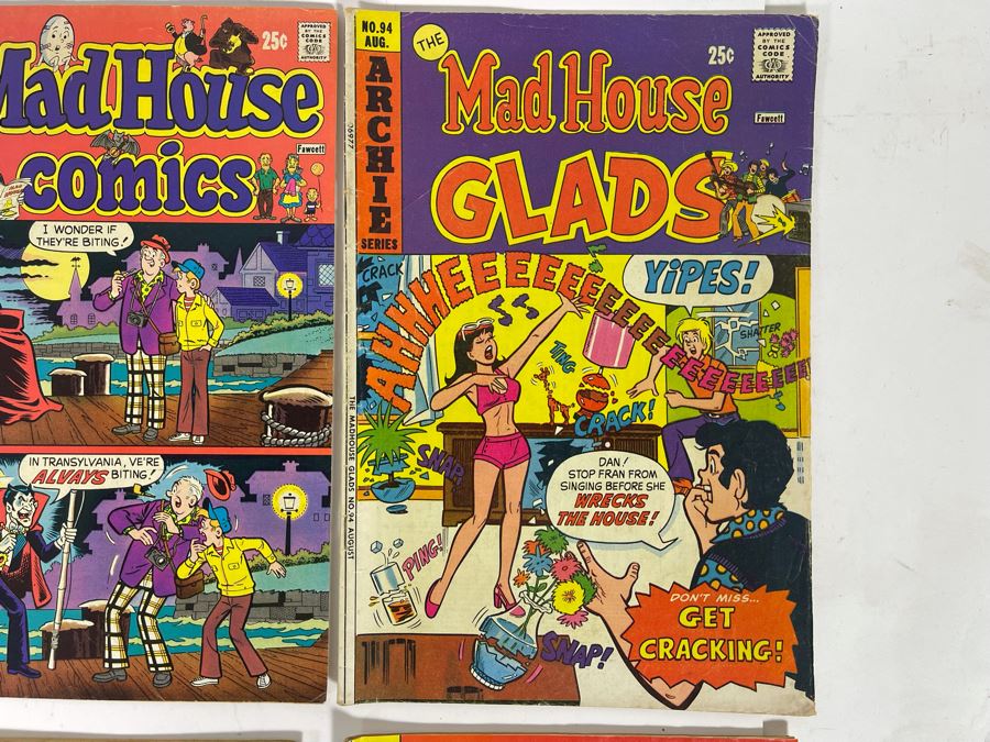 JUST ADDED - (2) Archie’s Girls Betty And Veronica, (2) Archie Mad House, (3) Archie That Wilkin Boy And (1) Archie’s T.V. Laugh Out Comic Books  [Photo 6]