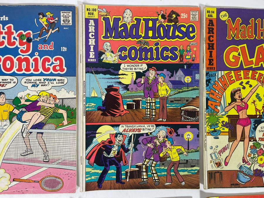 JUST ADDED - (2) Archie’s Girls Betty And Veronica, (2) Archie Mad House, (3) Archie That Wilkin Boy And (1) Archie’s T.V. Laugh Out Comic Books  [Photo 5]