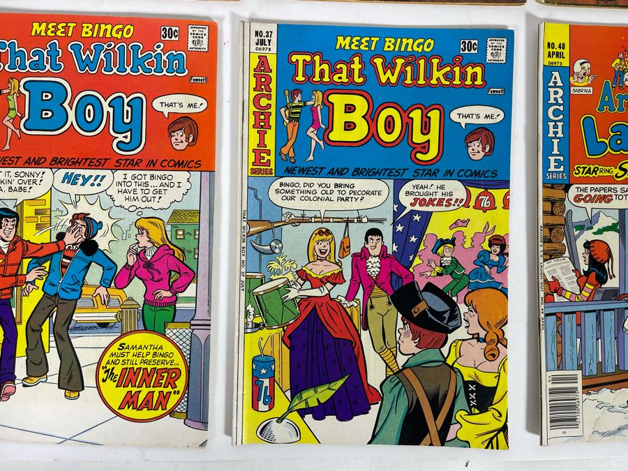 JUST ADDED - (2) Archie’s Girls Betty And Veronica, (2) Archie Mad House, (3) Archie That Wilkin Boy And (1) Archie’s T.V. Laugh Out Comic Books  [Photo 9]