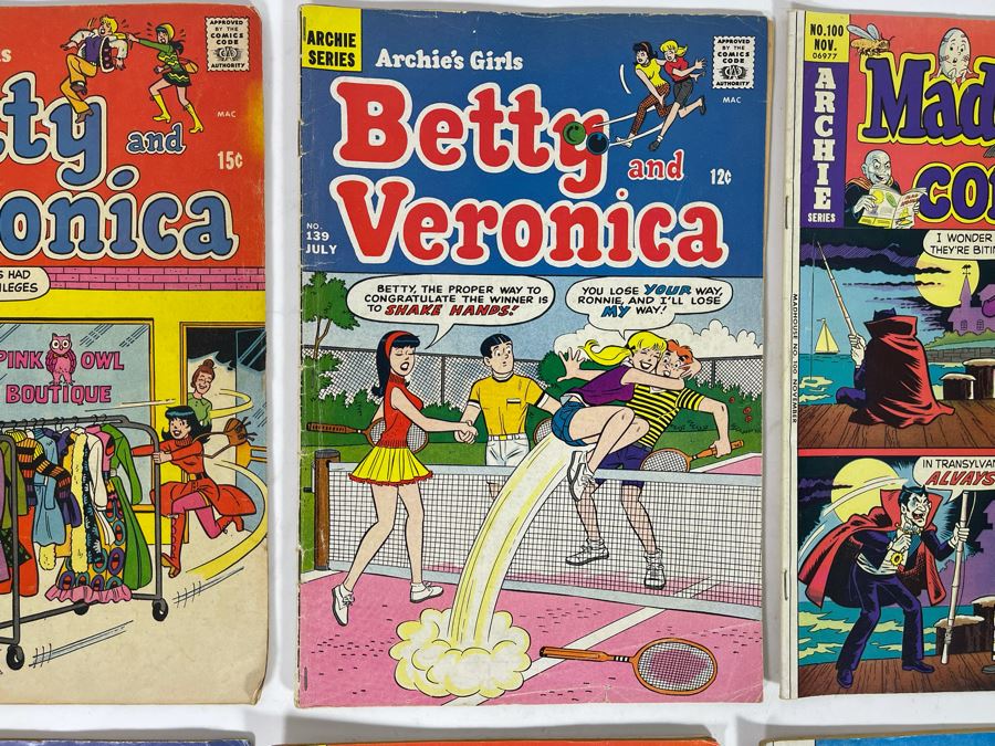 JUST ADDED - (2) Archie’s Girls Betty And Veronica, (2) Archie Mad House, (3) Archie That Wilkin Boy And (1) Archie’s T.V. Laugh Out Comic Books  [Photo 4]