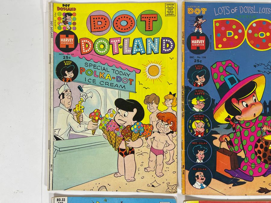 JUST ADDED - (4) Little Dot And (4) Archie’s T.V. Laugh Out Comic Books [Photo 4]