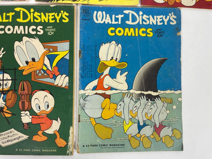 JUST ADDED - (5) Walt Disney’s Comics Comic Books [Photo 7]