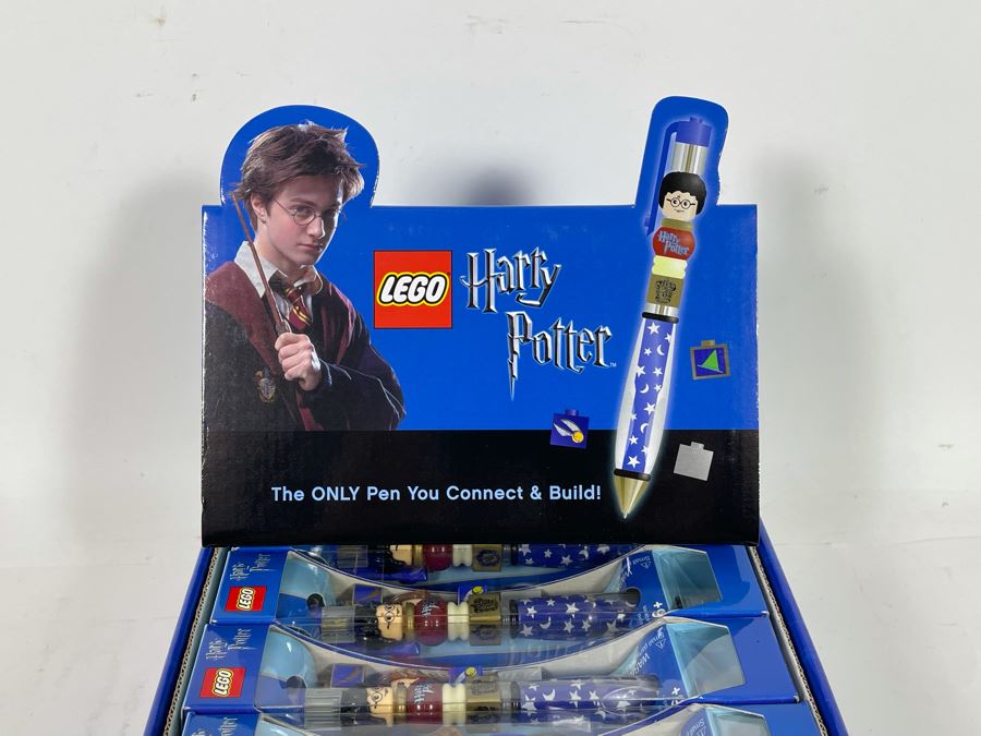 JUST ADDED - LEGO Harry Potter Collectible Pens With Store Display Merchandiser - 12 Pens Total [Photo 4]