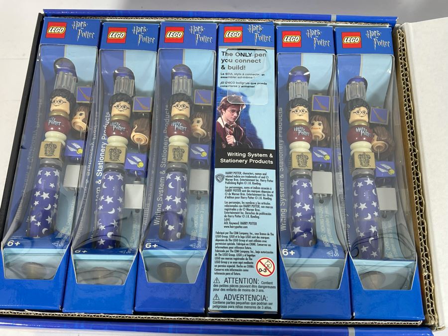 JUST ADDED - LEGO Harry Potter Collectible Pens With Store Display Merchandiser - 12 Pens Total [Photo 10]