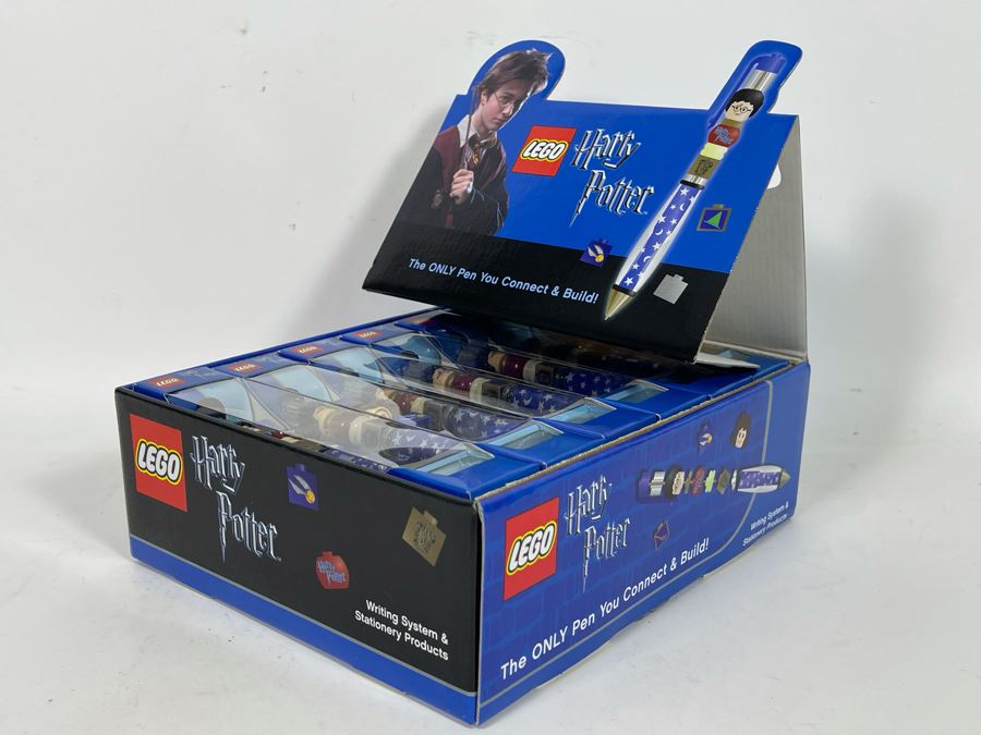 JUST ADDED - LEGO Harry Potter Collectible Pens With Store Display Merchandiser - 12 Pens Total [Photo 5]