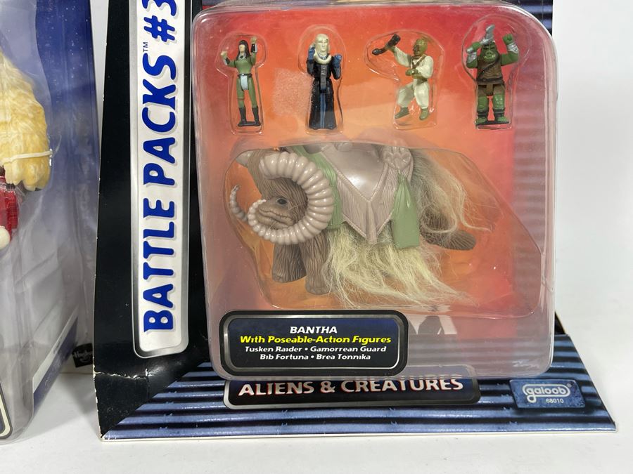 JUST ADDED - New Old Stock Star Wars Wampa With Hoth Cave Action Figure And Star Wars Micro Machines Aliens & Creatures Action Figures [Photo 5]