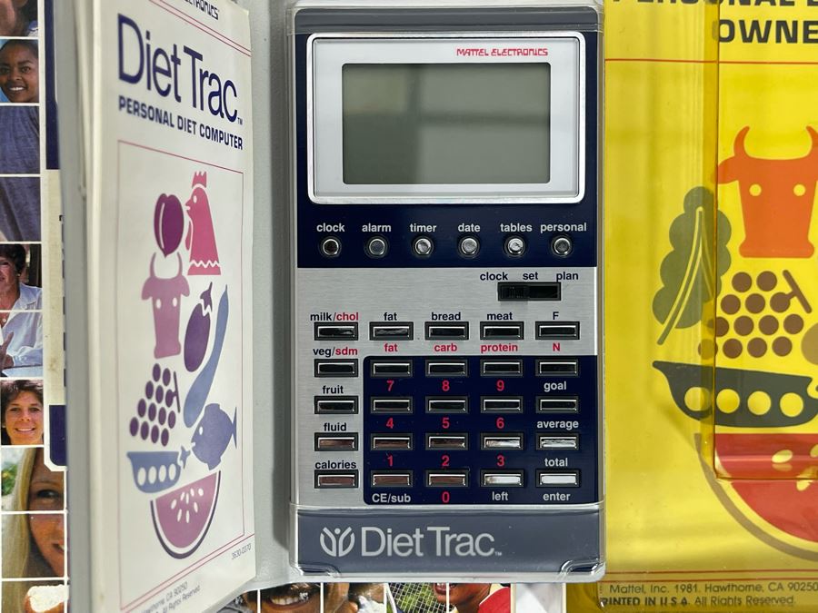 JUST ADDED - New Old Stock Early Mattel Electronics Diet Trac Personal Diet Computer From 1981 With Original Packaging [Photo 4]
