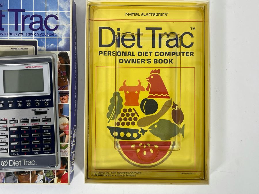 JUST ADDED - New Old Stock Early Mattel Electronics Diet Trac Personal Diet Computer From 1981 With Original Packaging [Photo 6]