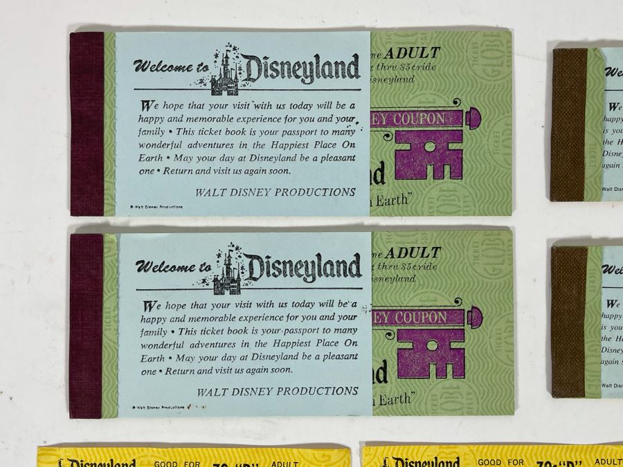 Vintage Disneyland Tickets [Photo 3]