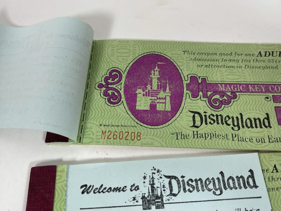 Vintage Disneyland Tickets [Photo 8]