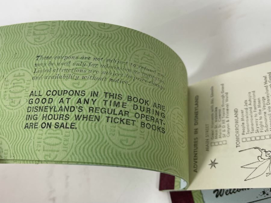 Vintage Disneyland Tickets [Photo 9]