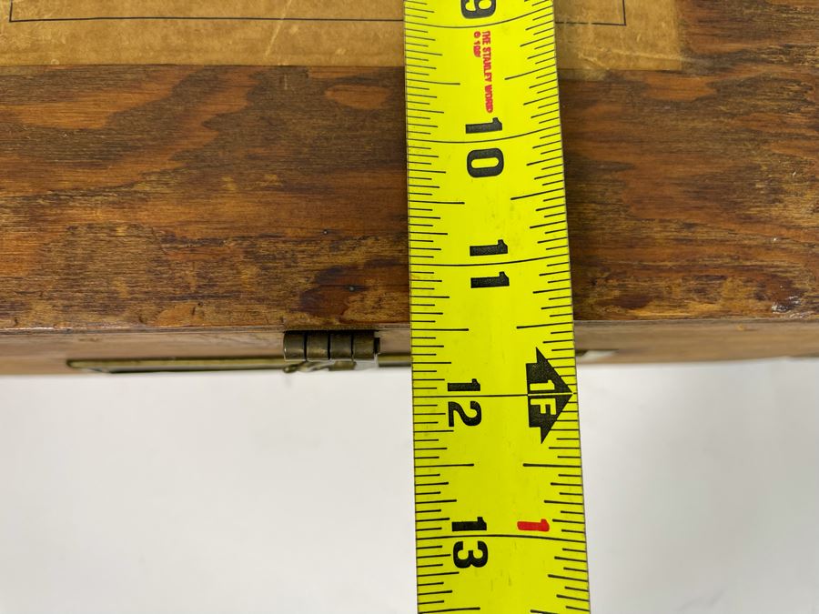 Three Wooden Los Angeles Registrar Of Voters Voting Ballot Boxes 13W X 11.5D X 5.5H [Photo 16]