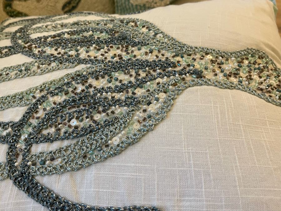 Five Designer Throw Pillows And Kennebunk Home Throw [Photo 12]