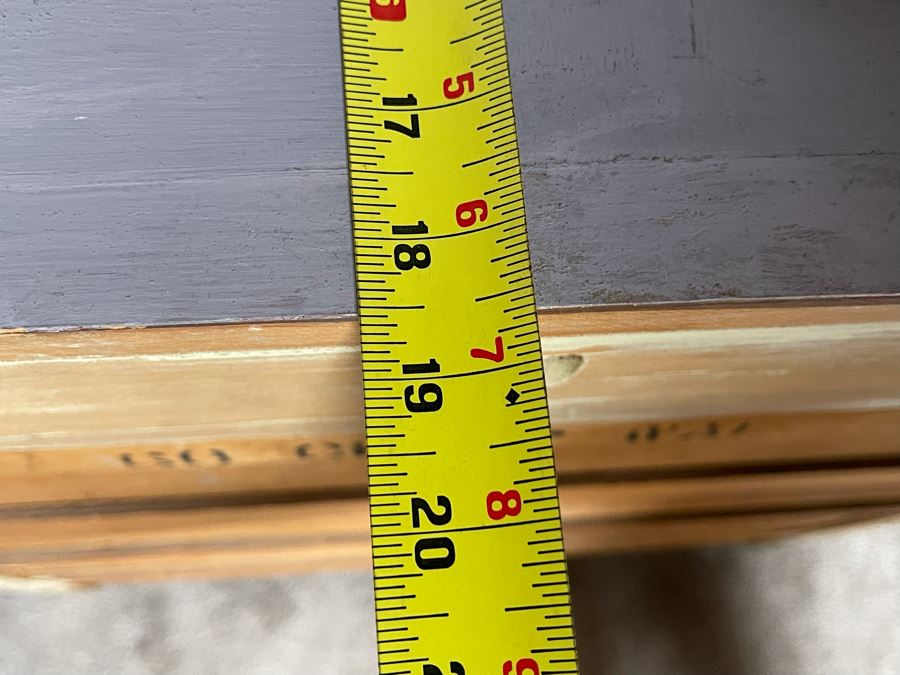 Shabby Chic Wooden Chest Of Drawers Dresser 34W X 19D X 36H [Photo 8]