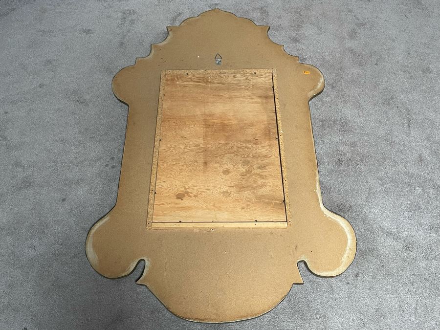 Large Wall Mirror With Metal Applique Decorations 43W X 69H [Photo 17]