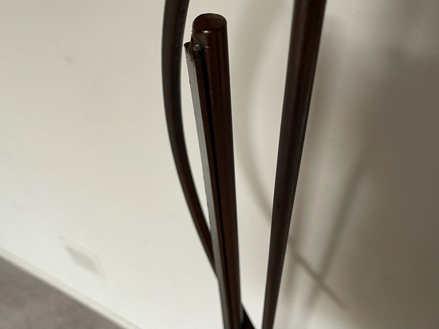 Freestanding Metal Sculpture Signed By Artist Karen Dugan 5’H [Photo 8]