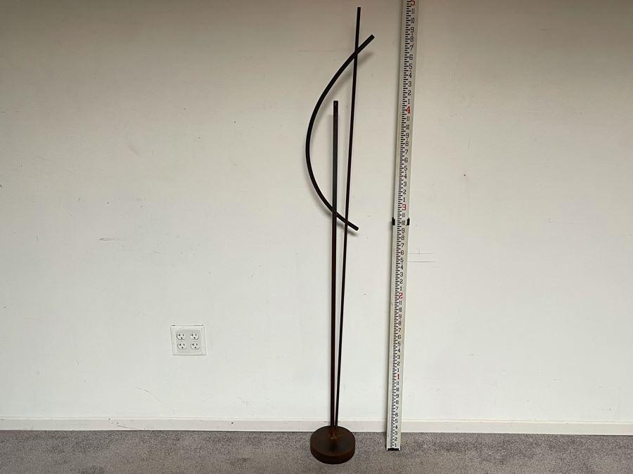 Freestanding Metal Sculpture Signed By Artist Karen Dugan 5’H [Photo 4]