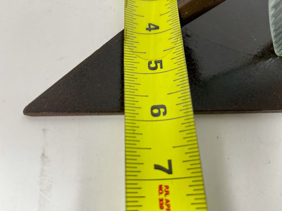 Metal And Glass Sculpture Signed By Artist Karen Dugan 11W X 6D X 25H [Photo 10]