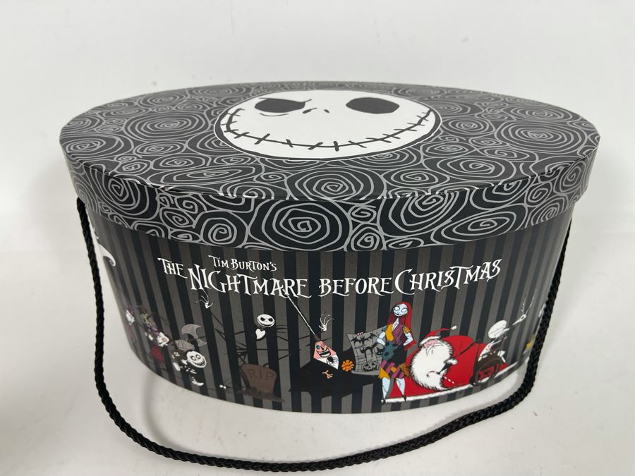 Limited Edition Disneyland Tim Burton’s Nightmare Before Christmas Mickey Mouse Ears Hat With Box Limited To 1,250  [Photo 12]