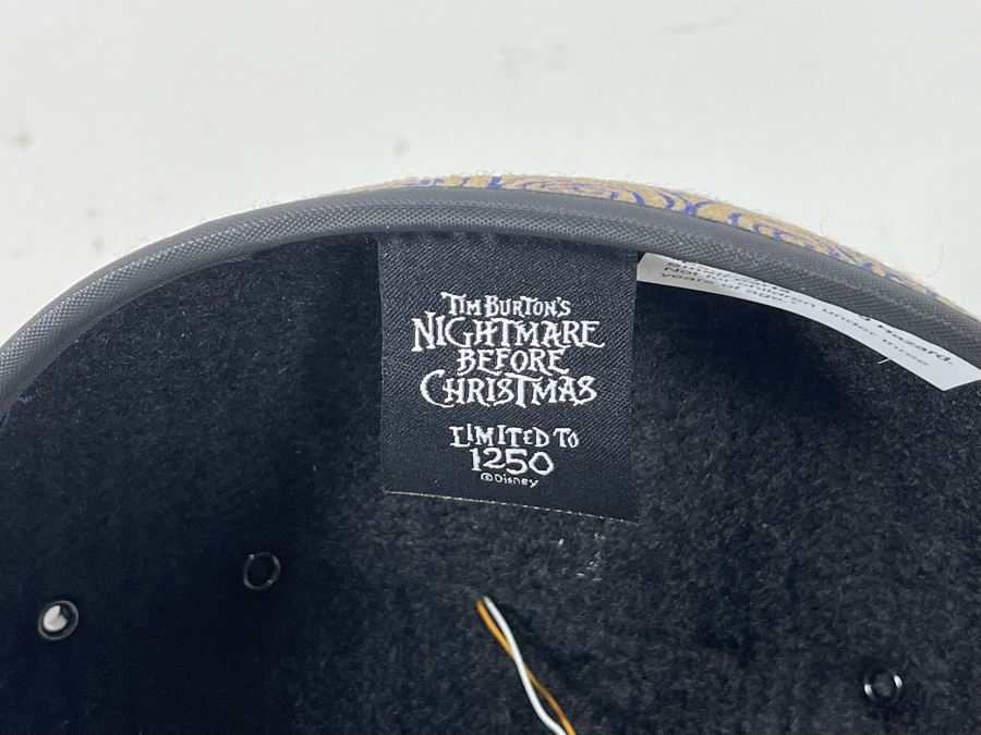 Limited Edition Disneyland Tim Burton’s Nightmare Before Christmas Mickey Mouse Ears Hat With Box Limited To 1,250  [Photo 11]