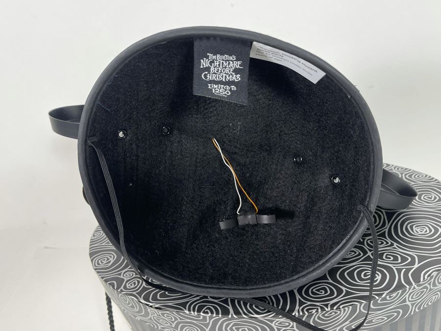 Limited Edition Disneyland Tim Burton’s Nightmare Before Christmas Mickey Mouse Ears Hat With Box Limited To 1,250  [Photo 10]