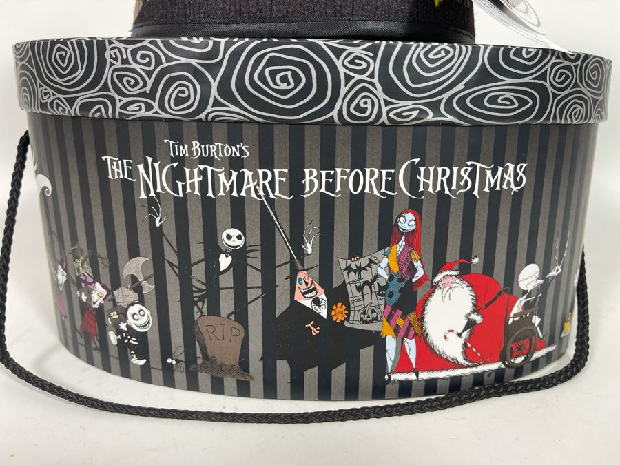 Limited Edition Disneyland Tim Burton’s Nightmare Before Christmas Mickey Mouse Ears Hat With Box Limited To 1,250  [Photo 4]