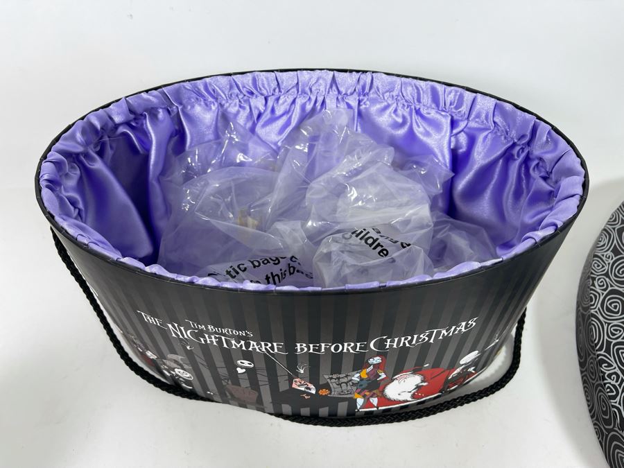 Limited Edition Disneyland Tim Burton’s Nightmare Before Christmas Mickey Mouse Ears Hat With Box Limited To 1,250  [Photo 13]