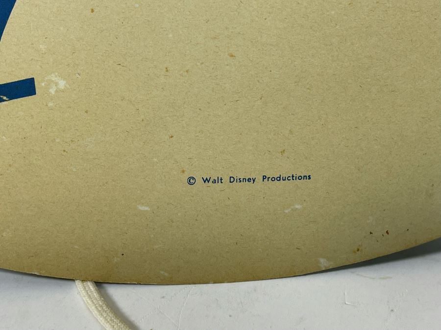 1950s Disneyland Paper Hat With Certificate Of Authenticity [Photo 8]