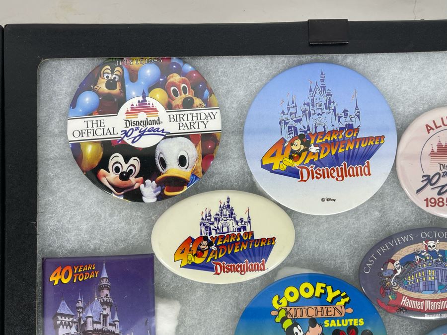 Disneyland Buttons With (4) Display Boxes [Photo 10]